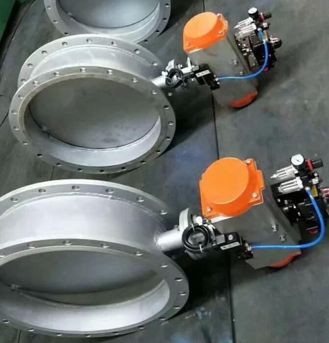 氣動(dòng)法蘭通風(fēng)蝶閥